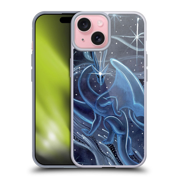 Carla Morrow Dragons I Shall Guide You Soft Gel Case for Apple iPhone 15