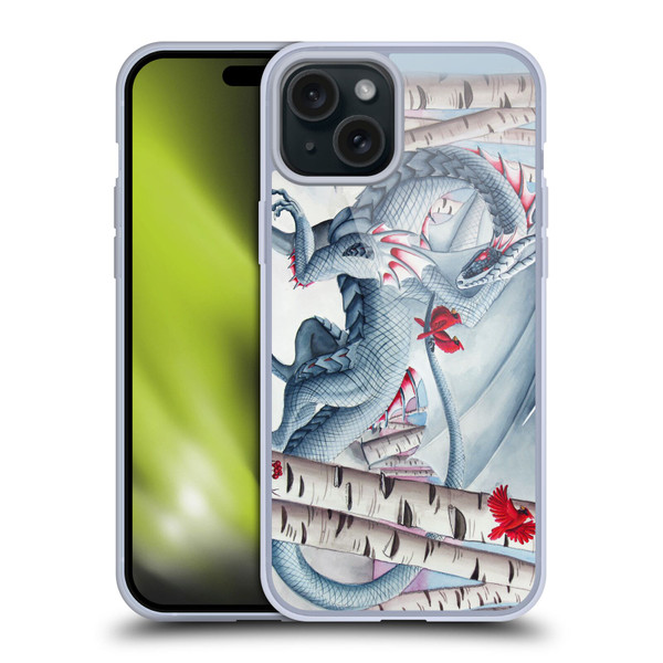 Carla Morrow Dragons Lady Of The Forest Soft Gel Case for Apple iPhone 15 Plus