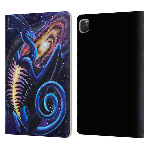 Carla Morrow Dragons Galactic Entrancement Leather Book Wallet Case Cover For Apple iPad Pro 11 2020 / 2021 / 2022