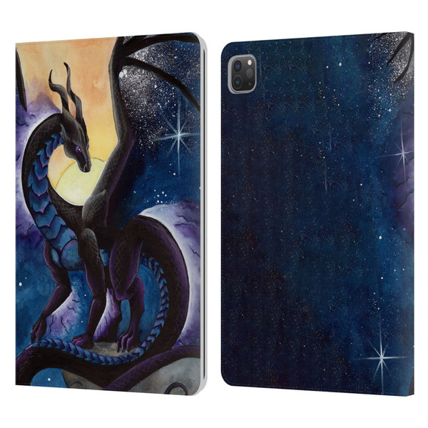 Carla Morrow Dragons Nightfall Leather Book Wallet Case Cover For Apple iPad Pro 11 2020 / 2021 / 2022