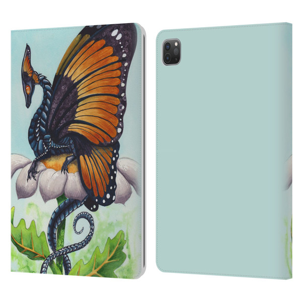 Carla Morrow Dragons The Monarch Leather Book Wallet Case Cover For Apple iPad Pro 11 2020 / 2021 / 2022