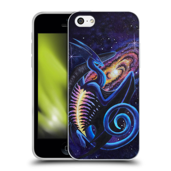 Carla Morrow Dragons Galactic Entrancement Soft Gel Case for Apple iPhone 5c