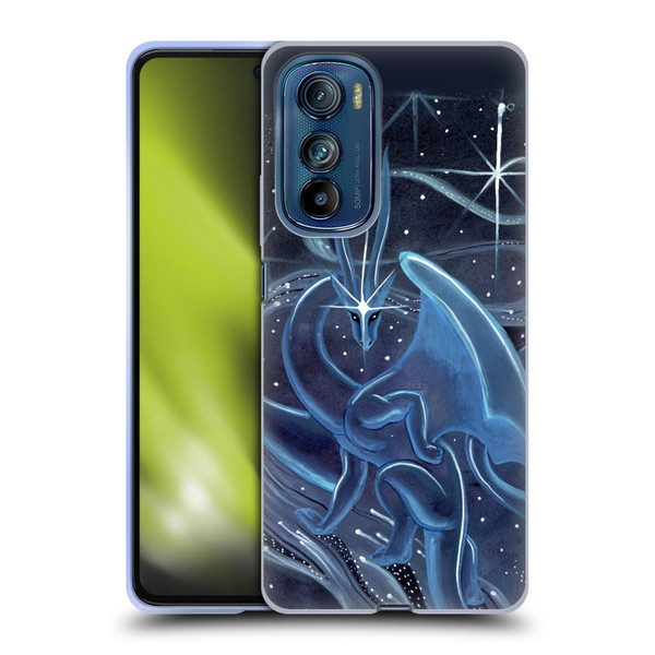 Carla Morrow Dragons I Shall Guide You Soft Gel Case for Motorola Edge 30
