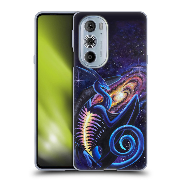 Carla Morrow Dragons Galactic Entrancement Soft Gel Case for Motorola Edge X30