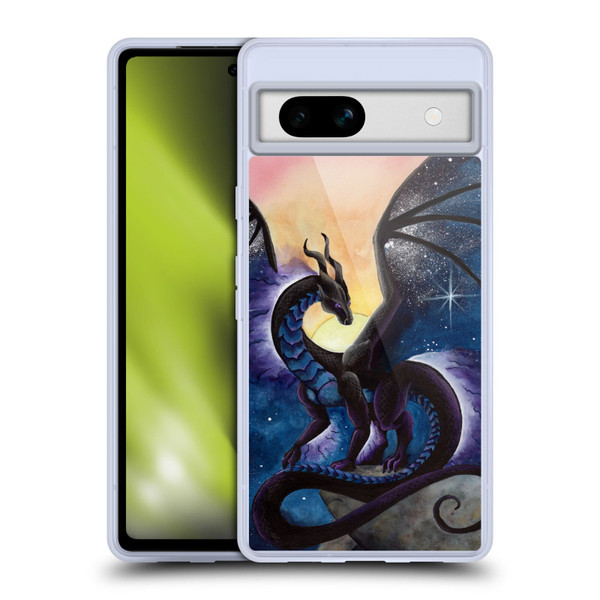 Carla Morrow Dragons Nightfall Soft Gel Case for Google Pixel 7a