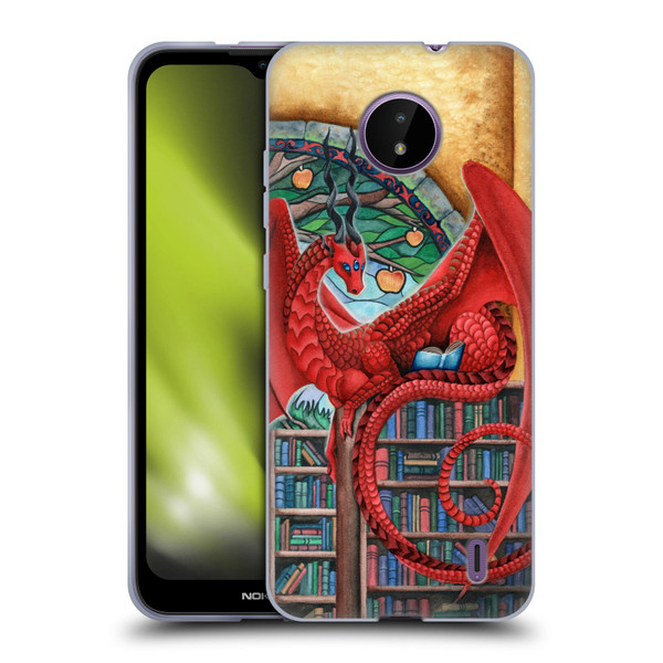 Carla Morrow Dragons Gateway Of Knowledge Soft Gel Case for Nokia C10 / C20
