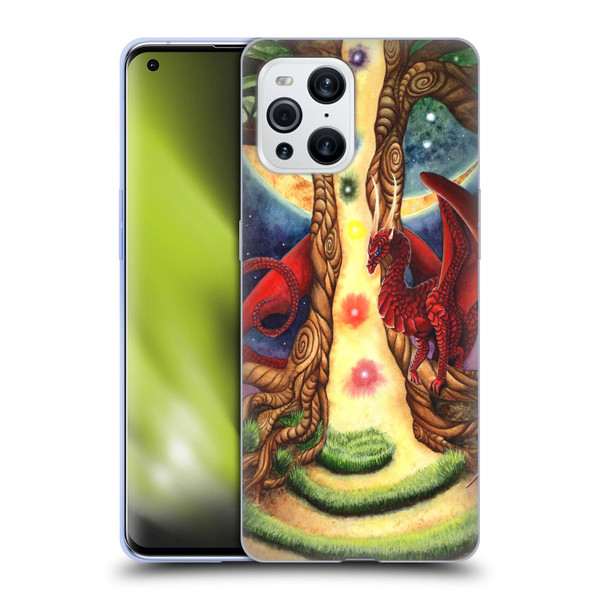 Carla Morrow Dragons Gateway Of Awakening Soft Gel Case for OPPO Find X3 / Pro