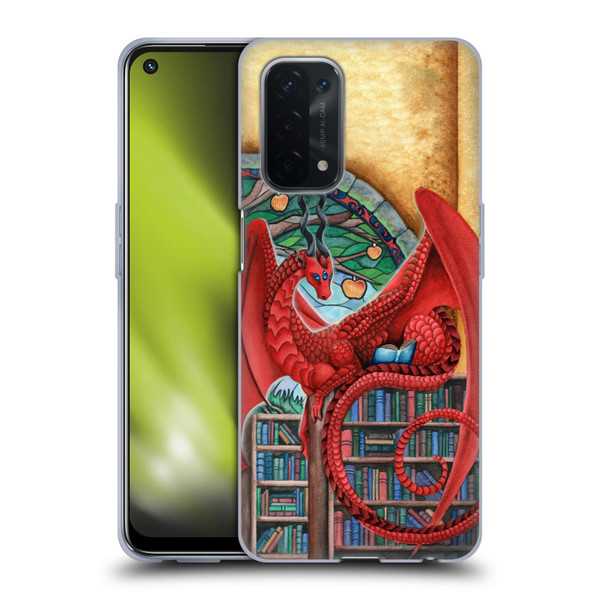 Carla Morrow Dragons Gateway Of Knowledge Soft Gel Case for OPPO A54 5G