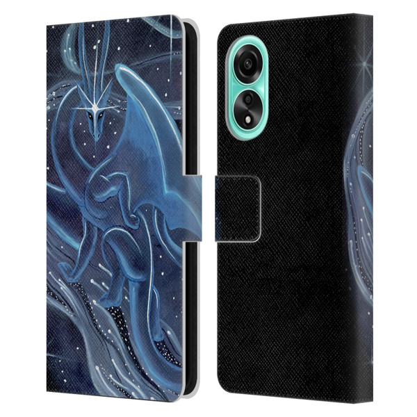 Carla Morrow Dragons I Shall Guide You Leather Book Wallet Case Cover For OPPO A78 4G