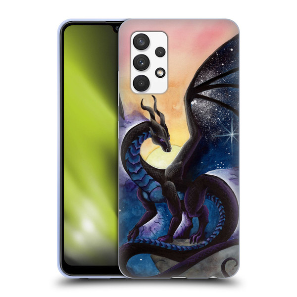 Carla Morrow Dragons Nightfall Soft Gel Case for Samsung Galaxy A32 (2021)