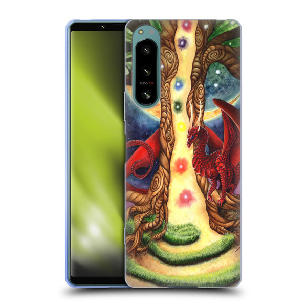 Carla Morrow Dragons Gateway Of Awakening Soft Gel Case for Sony Xperia 5 IV