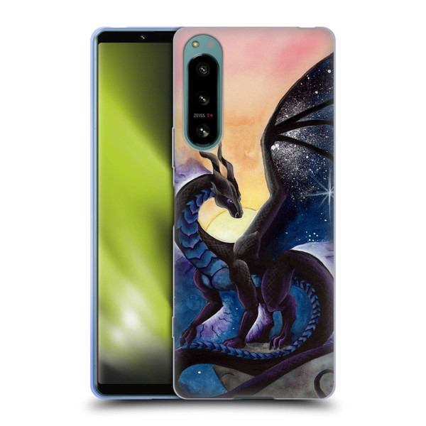 Carla Morrow Dragons Nightfall Soft Gel Case for Sony Xperia 5 IV