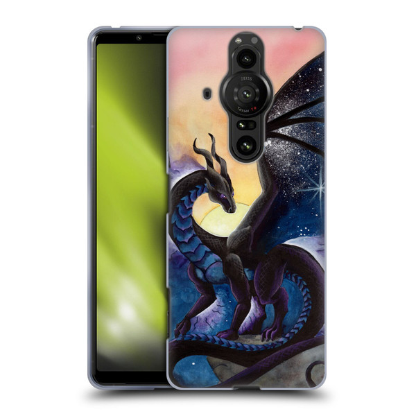 Carla Morrow Dragons Nightfall Soft Gel Case for Sony Xperia Pro-I