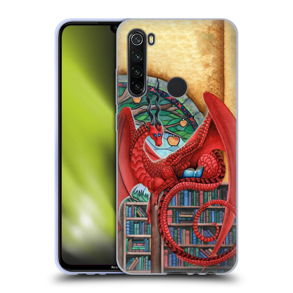 Carla Morrow Dragons Gateway Of Knowledge Soft Gel Case for Xiaomi Redmi Note 8T