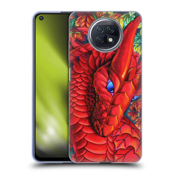 Carla Morrow Dragons Red Autumn Dragon Soft Gel Case for Xiaomi Redmi Note 9T 5G