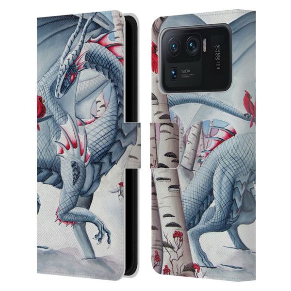 Carla Morrow Dragons Lady Of The Forest Leather Book Wallet Case Cover For Xiaomi Mi 11 Ultra