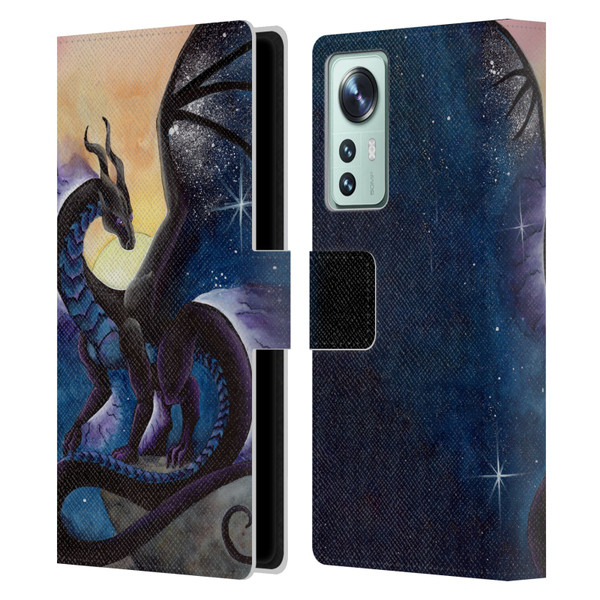 Carla Morrow Dragons Nightfall Leather Book Wallet Case Cover For Xiaomi 12