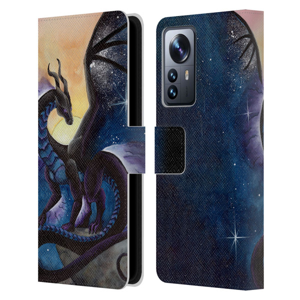 Carla Morrow Dragons Nightfall Leather Book Wallet Case Cover For Xiaomi 12 Pro