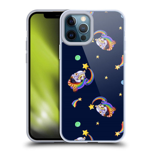Carla Morrow Patterns Red Panda Soft Gel Case for Apple iPhone 12 Pro Max