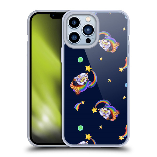Carla Morrow Patterns Red Panda Soft Gel Case for Apple iPhone 13 Pro Max