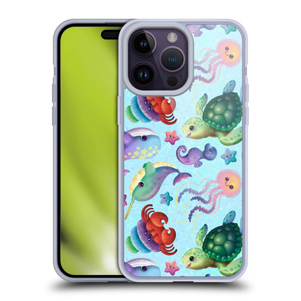 Carla Morrow Patterns Sea Life Soft Gel Case for Apple iPhone 14 Pro Max