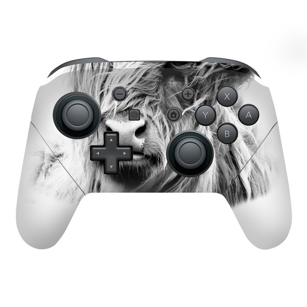 Dorit Fuhg Art Mix Portrait Of Highland Vinyl Sticker Skin Decal Cover for Nintendo Switch Pro Controller