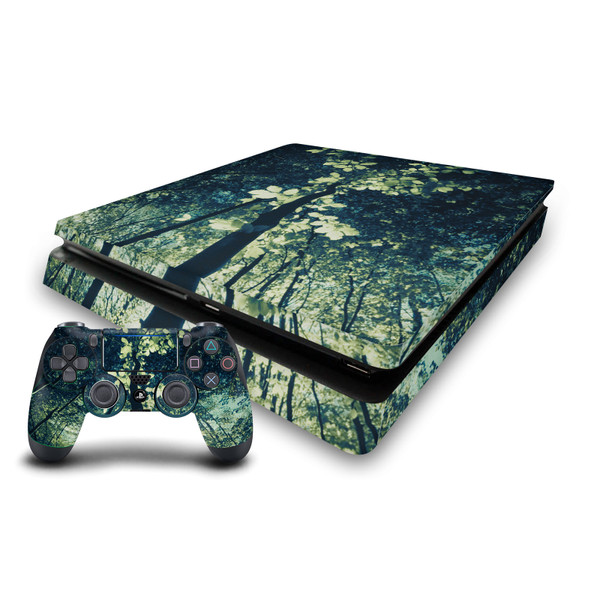 Dorit Fuhg Art Mix Tree Vinyl Sticker Skin Decal Cover for Sony PS4 Slim Console & Controller