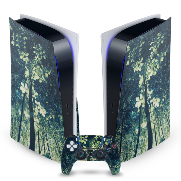 Dorit Fuhg Art Mix Tree Vinyl Sticker Skin Decal Cover for Sony PS5 Disc Edition Bundle