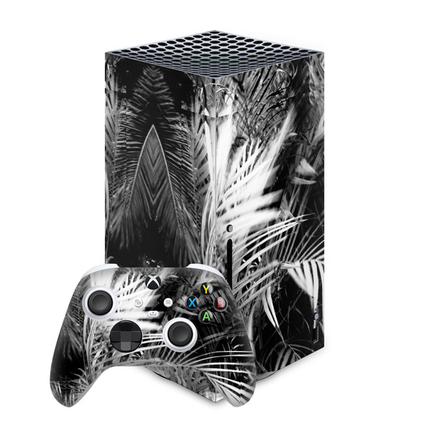 Dorit Fuhg Art Mix Palm Leaves Vinyl Sticker Skin Decal Cover for Microsoft Series X Console & Controller