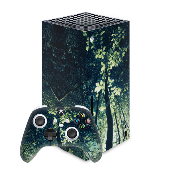 Dorit Fuhg Art Mix Tree Vinyl Sticker Skin Decal Cover for Microsoft Series X Console & Controller