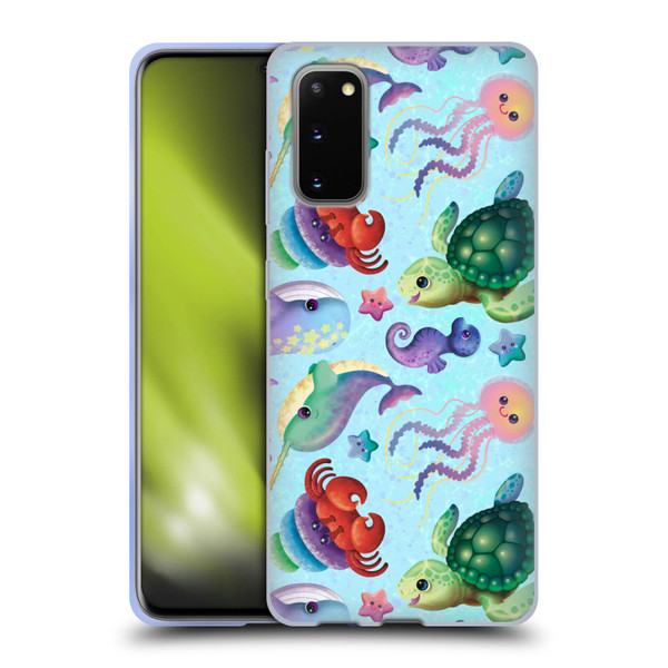 Carla Morrow Patterns Sea Life Soft Gel Case for Samsung Galaxy S20 / S20 5G