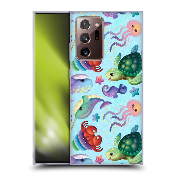 Carla Morrow Patterns Sea Life Soft Gel Case for Samsung Galaxy Note20 Ultra / 5G