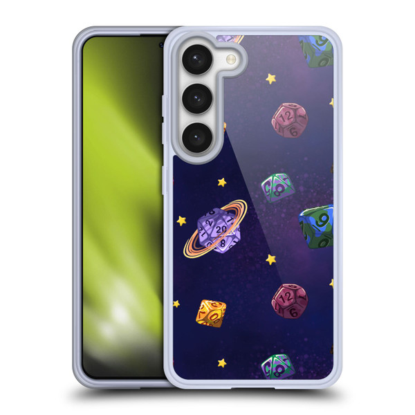 Carla Morrow Patterns Dice Numbers Soft Gel Case for Samsung Galaxy S23 5G