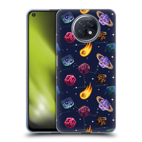 Carla Morrow Patterns Colorful Space Dice Soft Gel Case for Xiaomi Redmi Note 9T 5G