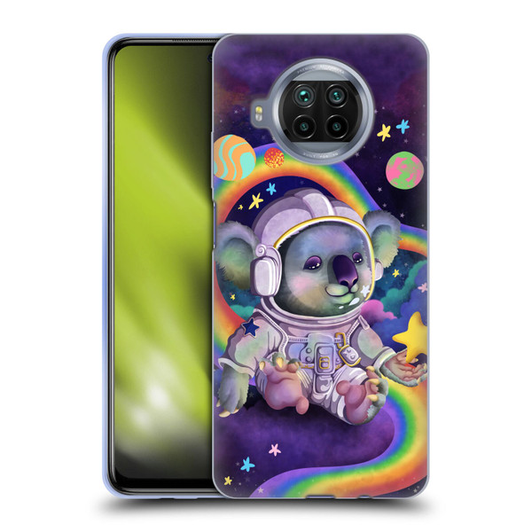 Carla Morrow Rainbow Animals Koala In Space Soft Gel Case for Xiaomi Mi 10T Lite 5G