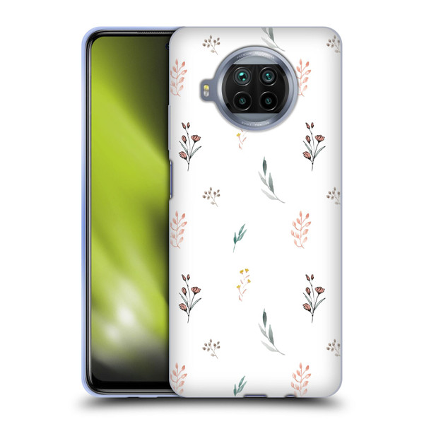 Anis Illustration Flower Pattern 2 Botanicals Soft Gel Case for Xiaomi Mi 10T Lite 5G