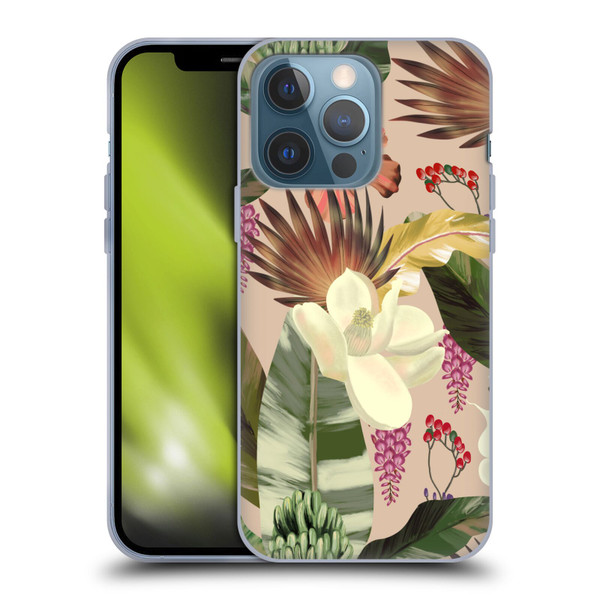 Anis Illustration Graphics New Tropicals Soft Gel Case for Apple iPhone 13 Pro