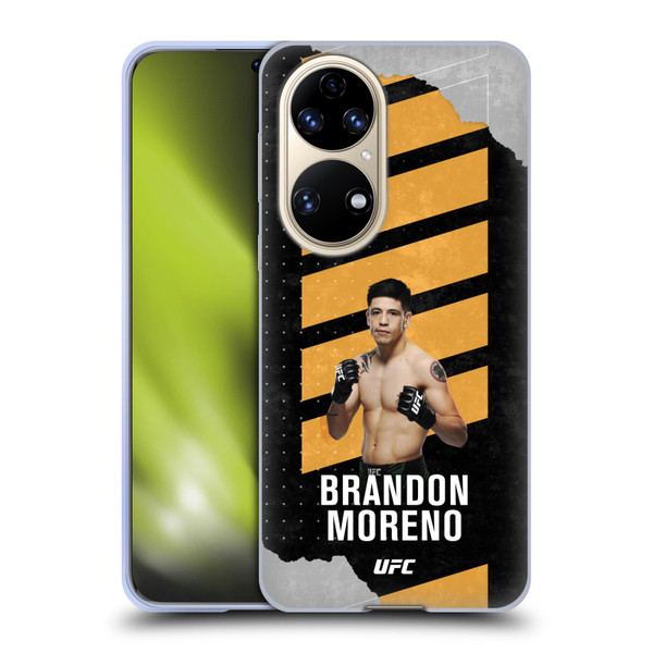 UFC Brandon Moreno Fight Card Soft Gel Case for Huawei P50