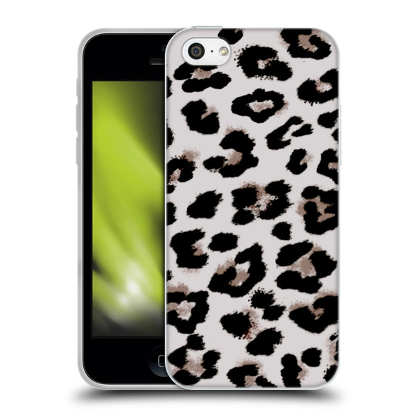 Anis Illustration Graphics Feline Soft Gel Case for Apple iPhone 5c