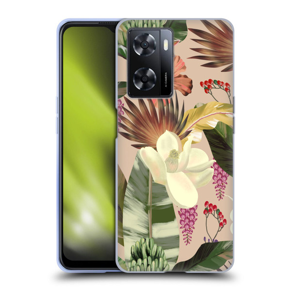 Anis Illustration Graphics New Tropicals Soft Gel Case for OPPO A57s