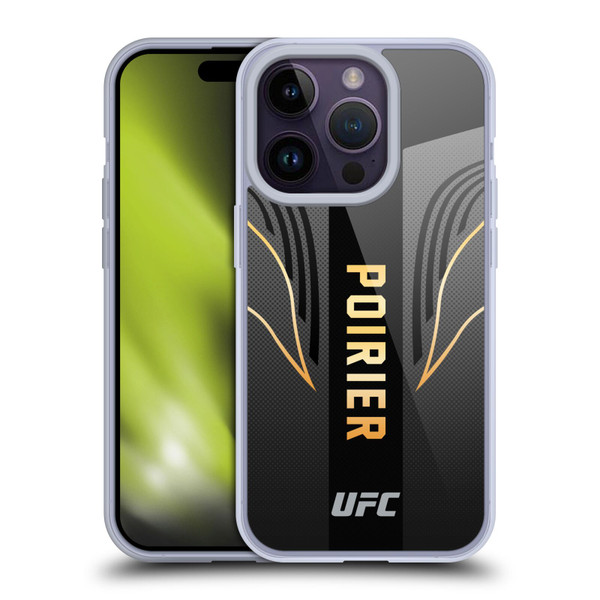 UFC Dustin Poirier Fighter Kit Soft Gel Case for Apple iPhone 14 Pro