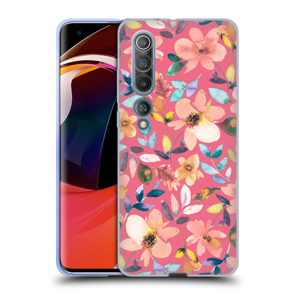 Ninola Spring Floral Tropical Flowers Soft Gel Case for Xiaomi Mi 10 5G / Mi 10 Pro 5G