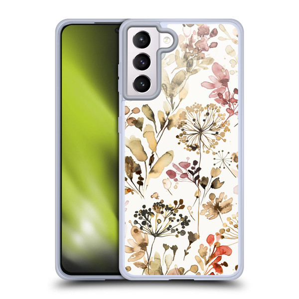 Ninola Wild Grasses Rustic Soft Gel Case for Samsung Galaxy S21+ 5G