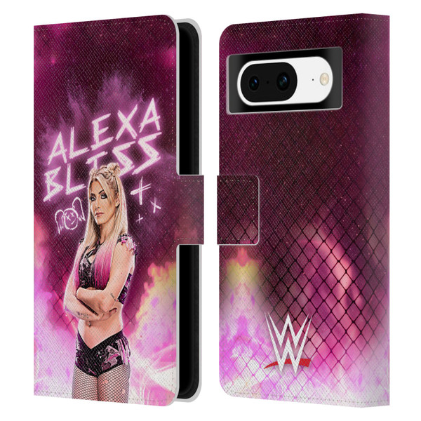 WWE Alexa Bliss Portrait Leather Book Wallet Case Cover For Google Pixel 8