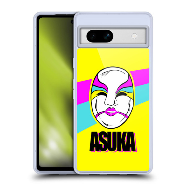 WWE Asuka The Empress Soft Gel Case for Google Pixel 7a