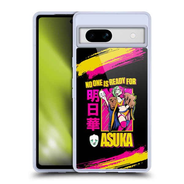 WWE Asuka No One Is Ready Soft Gel Case for Google Pixel 7a
