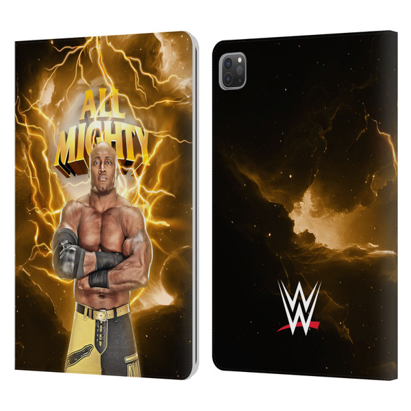 WWE Bobby Lashley Portrait Leather Book Wallet Case Cover For Apple iPad Pro 11 2020 / 2021 / 2022
