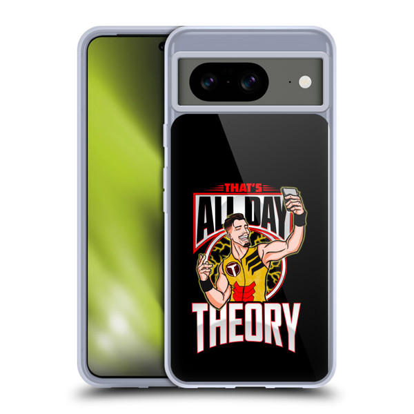 WWE Austin Theory All Day Theory Soft Gel Case for Google Pixel 8