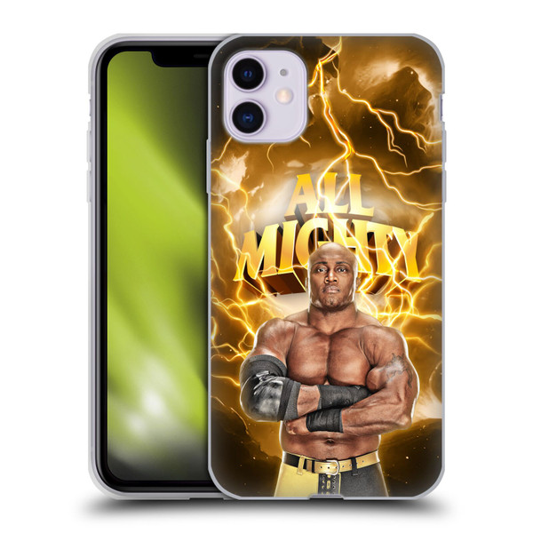 WWE Bobby Lashley Portrait Soft Gel Case for Apple iPhone 11