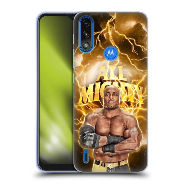 WWE Bobby Lashley Portrait Soft Gel Case for Motorola Moto E7 Power / Moto E7i Power